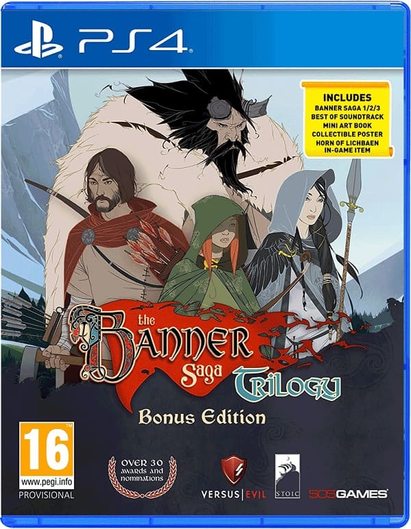 The Banner Saga Trilogy - Bonus Edition (PS4, русские субтитры) The Banner Saga Trilogy - Bonus Edition (PS4, русские субтитры)