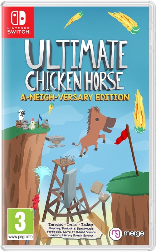 Ultimate Chicken Horse - A-Neigh-Versary Edition [Nintendo Switch, русская версия]