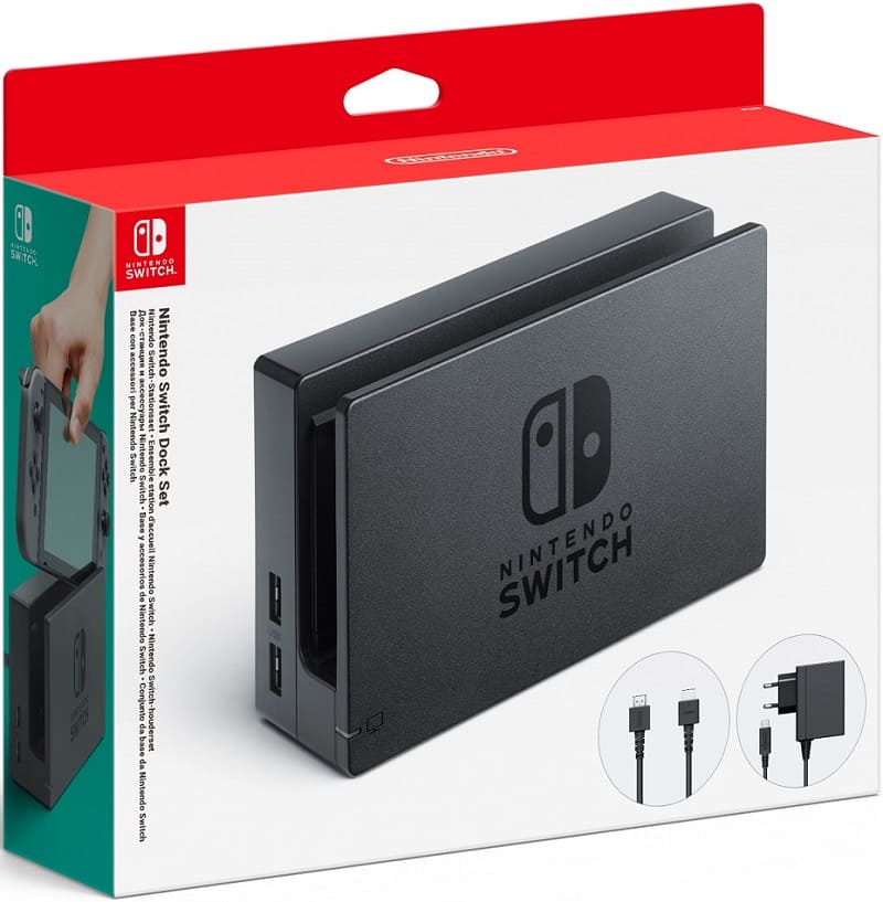 Зарядное устройство Nintendo, док-станция + кабель HDMI + блок питания для Switch