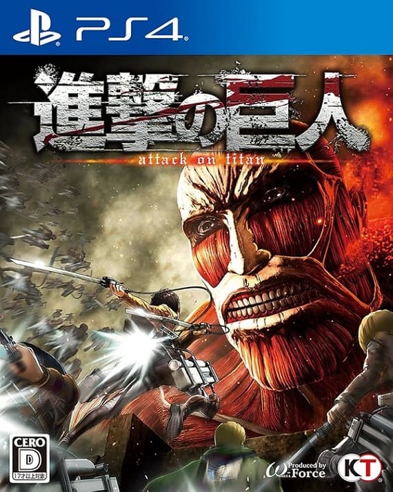Attack on Titan (PS4, японский язык, БУ) Attack on Titan (PS4, японский язык, БУ)