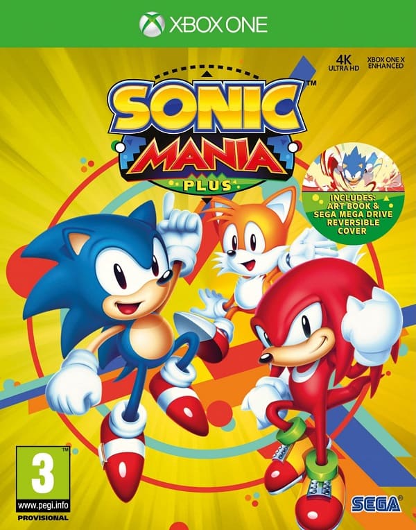 Sonic Mania Plus с артбуком (Xbox One, английская версия)
