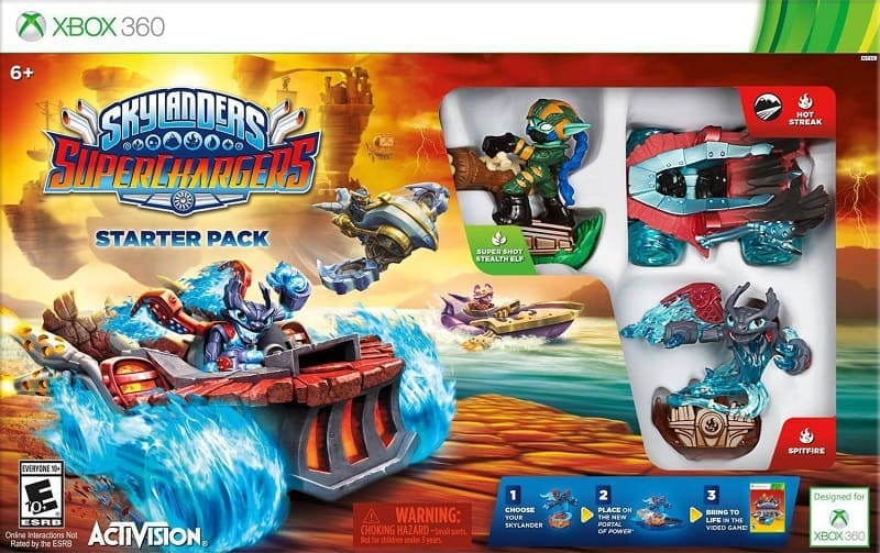 Skylanders SuperChargers Стартовый набор (Xbox 360)