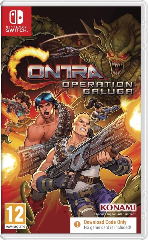 Contra: Operation Galuga (код загрузки) [Nintendo Switch, русские субтитры]