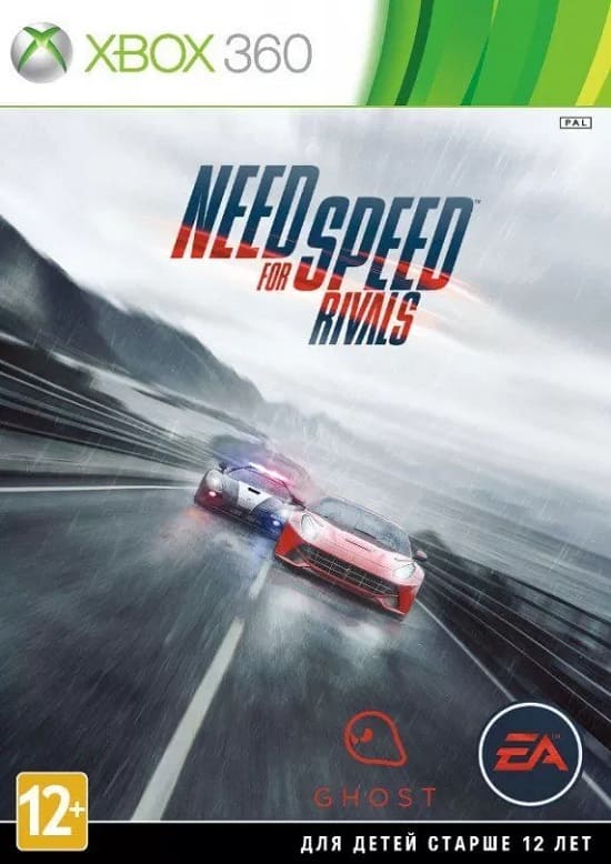 Need for Speed Rivals (с поддержкой MS Kinect) (Xbox 360, РУС)