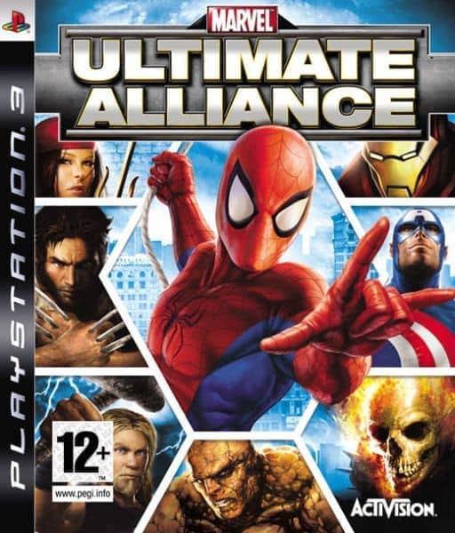 Marvel: Ultimate Alliance (PS3, АНГЛ, БУ)