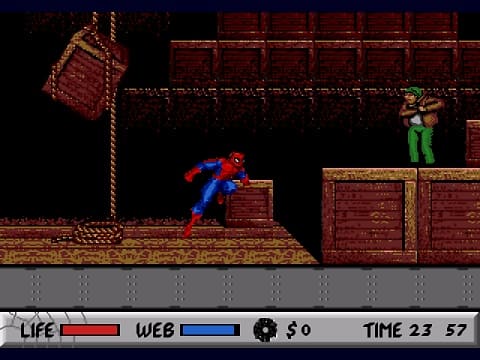 Картридж (16 бит) Spider Man vs Kingpin для Сеги - интернет-магазин GameShock г. Челябинск