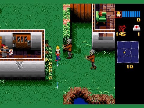 Картридж (16 бит) Zombies Ate My Neighbors для Сеги - интернет-магазин GameShock г. Челябинск