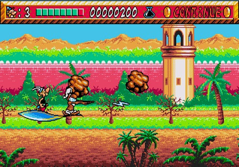 Картридж (16 бит) Asterix and The Power of Gods для Сеги - интернет-магазин GameShock г. Челябинск