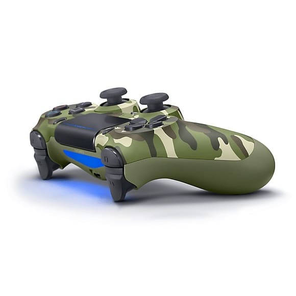 Геймпад Sony Playstation PS4 Dualshock 4 v1 Green Camouflage (CUH-ZCT1E) [БУ] - интернет-магазин GameShock г. Челябинск