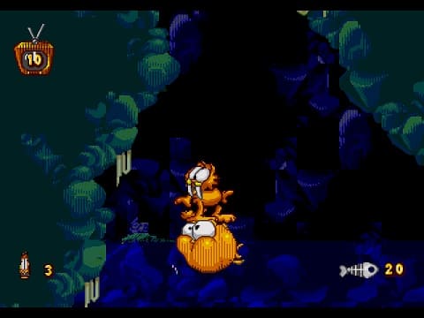Картридж (16 бит) Garfield Caught in the Act для Сеги - интернет-магазин GameShock г. Челябинск Картридж (16 бит) Garfield Caught in the Act для Сеги - интернет-магазин GameShock г. Челябинск