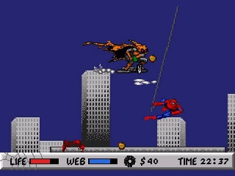 Картридж (16 бит) Spider Man vs Kingpin для Сеги - интернет-магазин GameShock г. Челябинск