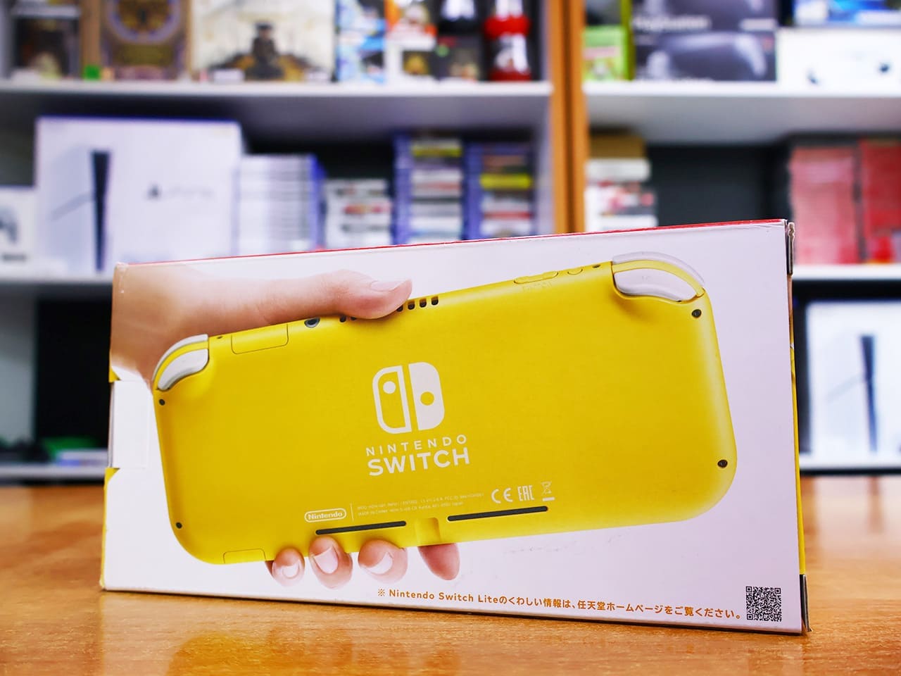 Купить игровая приставка nintendo switch lite (желтый) (hdh-001