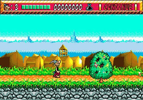 Картридж (16 бит) Asterix and The Power of Gods для Сеги - интернет-магазин GameShock г. Челябинск
