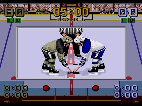 Картридж (16 бит) Mario Lemieux Hockey для Сеги - интернет-магазин GameShock г. Челябинск