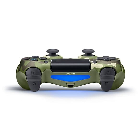Геймпад Sony Playstation PS4 Dualshock 4 v1 Green Camouflage (CUH-ZCT1E) [БУ] - интернет-магазин GameShock г. Челябинск