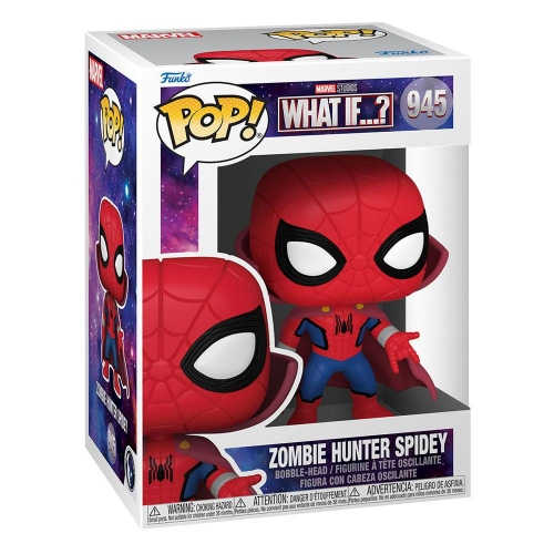 Фигурка Funko POP! Marvel What If...? Zombie Hunter Spidey 945 - интернет-магазин GameShock г. Челябинск Фигурка Funko POP! Marvel What If...? Zombie Hunter Spidey 945 - интернет-магазин GameShock г. Челябинск