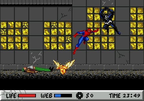 Картридж (16 бит) Spider Man vs Kingpin для Сеги - интернет-магазин GameShock г. Челябинск