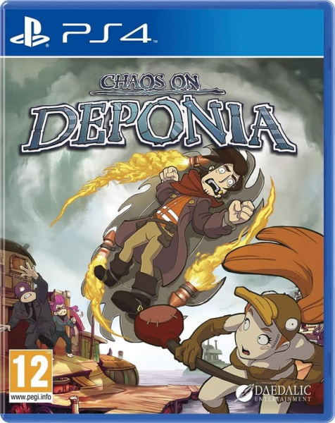 Chaos on Deponia (PS4, РУС, БУ)