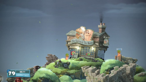 Worms WMD: All Stars (PS4, РУС, БУ) - интернет-магазин GameShock г. Челябинск
