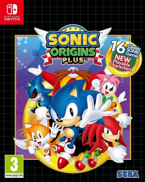 Sonic Origins Plus - Day One Edition [Nintendo Switch, русские субтитры]