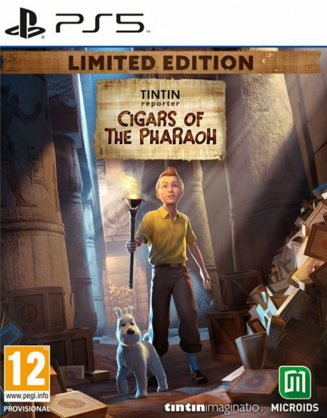 Tintin Reporter: Cigars of the Pharaoh - Limited Edition (PS5, русские субтитры)