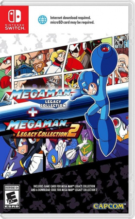 Mega Man Legacy Collection 1 + 2 (Nintendo Switch, английская версия) Mega Man Legacy Collection 1 + 2 (Nintendo Switch, английская версия)