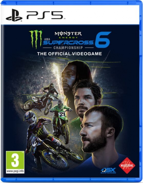 Monster Energy Supercross - The Official Videogame 6 [PS5, английская версия]