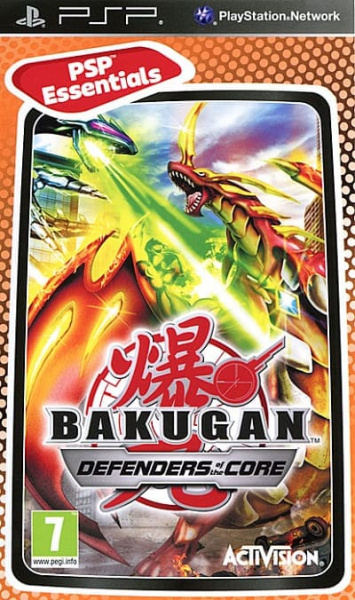 Bakugan Defenders of the Core [PSP, БУ]