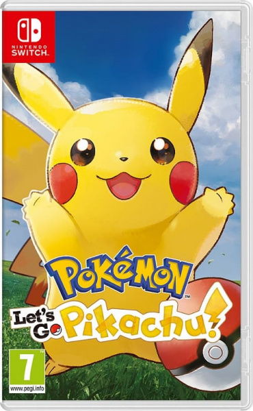 Pokemon: Let's Go, Pikachu! (Nintendo Switch, английская версия)