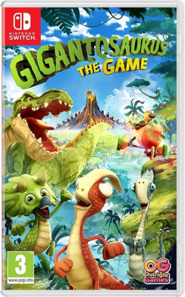 Gigantosaurus: The Game (Nintendo Switch, РУС, БУ)