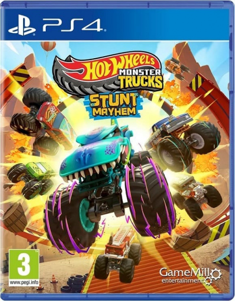 Hot Wheels Monster Trucks: Stunt Mayhem (PS4, английская версия)
