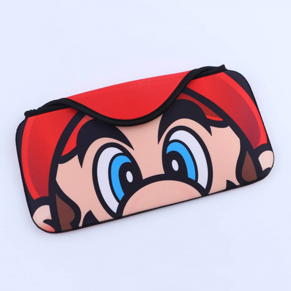 Защитный чехол Quick Pouch Collection "Super Mario Red" для Nintendo Switch/Lite
