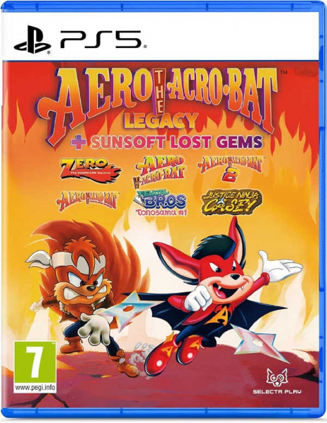 Aero the Acro-Bat Legacy + Sunsoft Lost Gems [PS5, русские субтитры]