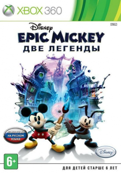 Epic Mickey - Две легенды (Xbox 360, РУС, БУ)