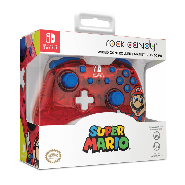 Проводной контроллер PDP - Rock Candy Mario - интернет-магазин GameShock г. Челябинск Проводной контроллер PDP - Rock Candy Mario - интернет-магазин GameShock г. Челябинск