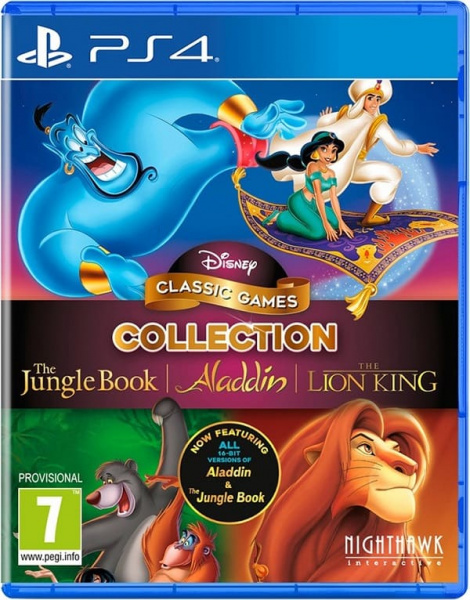 Disney Classic Games: The Jungle Book, Aladdin & The Lion King [PS4, английская версия]