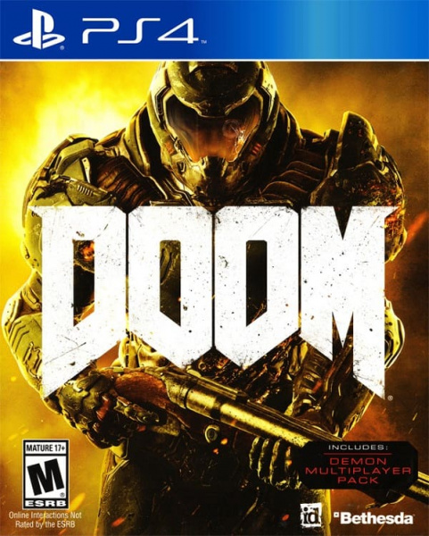 DOOM (2016) (PS4, АНГЛ, БУ)