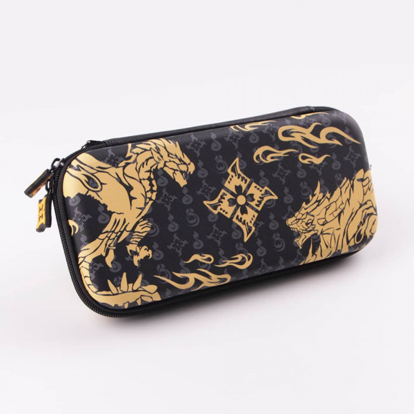 Защитный жесткий чехол EVA NS Switch - Monster Hunter Black PU