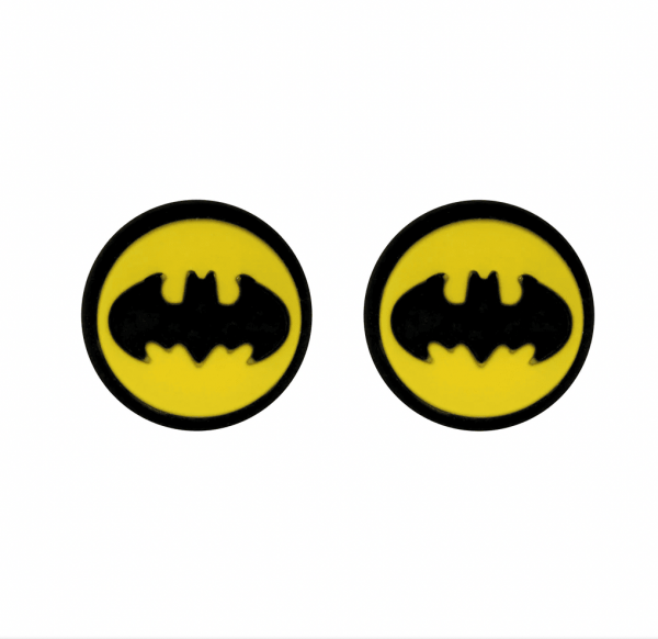 Накладки (насадки) на стики Joy Con для Nintendo Switch/Lite/Oled - batman (2шт)