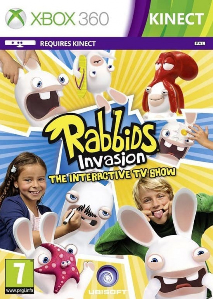 Rabbids Invasion (Xbox 360, АНГЛ, БУ)