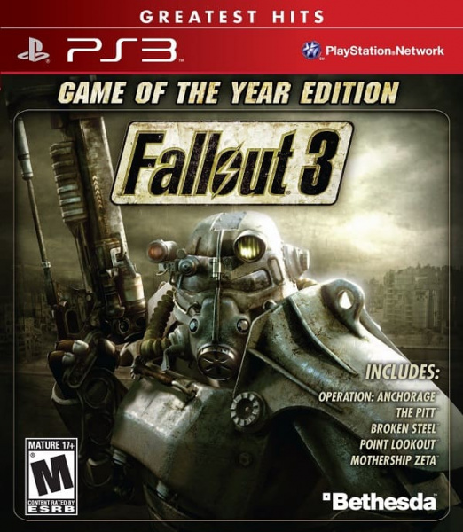 Fallout 3 - Game of the Year Edition (Greatest Hits) (PS3, АНГЛ)