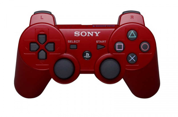 Геймпад Sony Playstation PS3 DualShock 3 Scarlet Red [БУ]