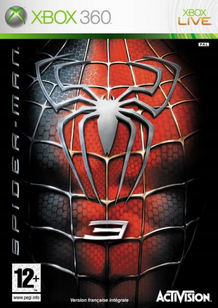 Spider man 3 (Xbox 360, АНГЛ, БУ)