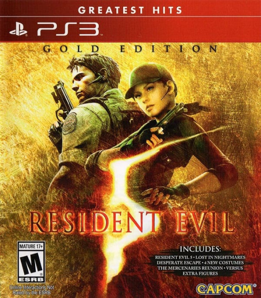 Resident Evil 5 - Gold Edition (Greatest Hits)(PS3, АНГЛ)