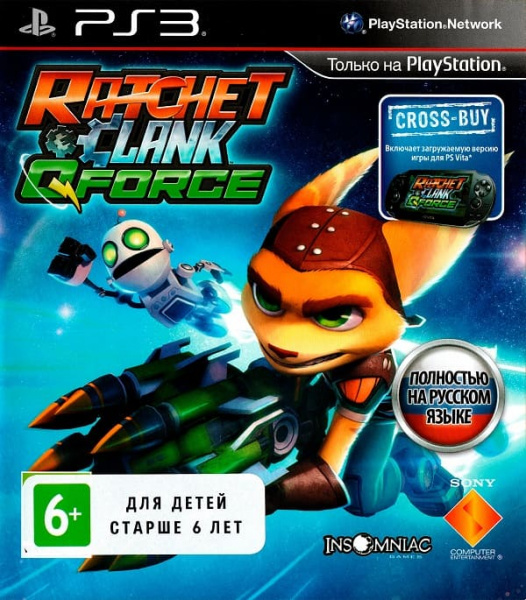 Ratchet & Clank: Q-Force (с поддержкой 3D) (PS3, РУС)