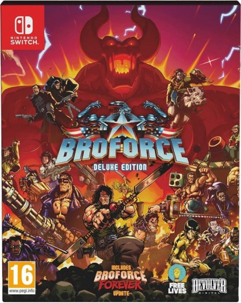 Broforce Deluxe Edition [Nintendo Switch, английская версия]