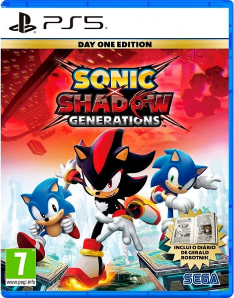Sonic x Shadow Generations - Day One Edition (PS5, русские субтитры)