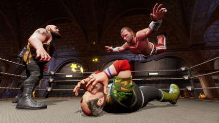 WWE 2K Battlegrounds (PS4, английская версия) - интернет-магазин GameShock г. Челябинск