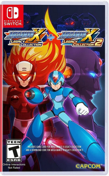 Mega Man X Legacy Collection 1 + 2 (Nintendo Switch, АНГЛ, БУ)