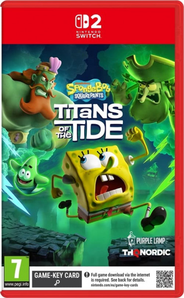 Spongebob: Titans of the Tide (Nintendo Switch 2, русские субтитры, БУ)